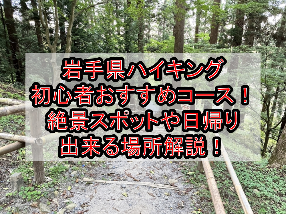 岩手県ハイキング初心者おすすめコースまとめ！絶景スポットや日帰り出来る場所解説！