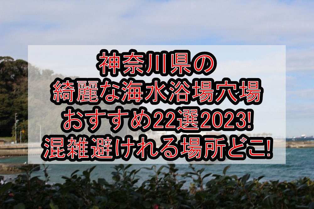 神奈川県の綺麗な海水浴場穴場おすすめ22選2024 混雑避けれる場所どこ 旅する亜人ちゃん