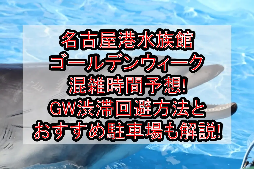 名古屋港水族館ゴールデンウィーク混雑時間予想!GW渋滞回避方法とおすすめ駐車場も解説!