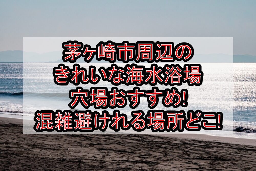 茅ヶ崎市周辺のきれいな海水浴場穴場おすすめ2025!混雑避けれる場所どこ!